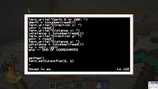 Computer Craft #262 - 100000 DIAMONDs Challenge S2 - Technic/Tekkit -  CC - Qmove - COORDINATES
