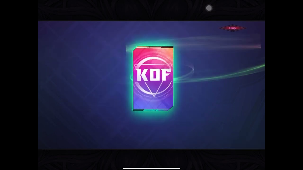 Kof bingo 2022 new pattern