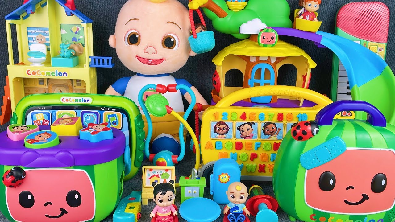 11 Minutes Satisfying with Unboxing Cocomelon Playground & House Collection Review Toys | ASMR 