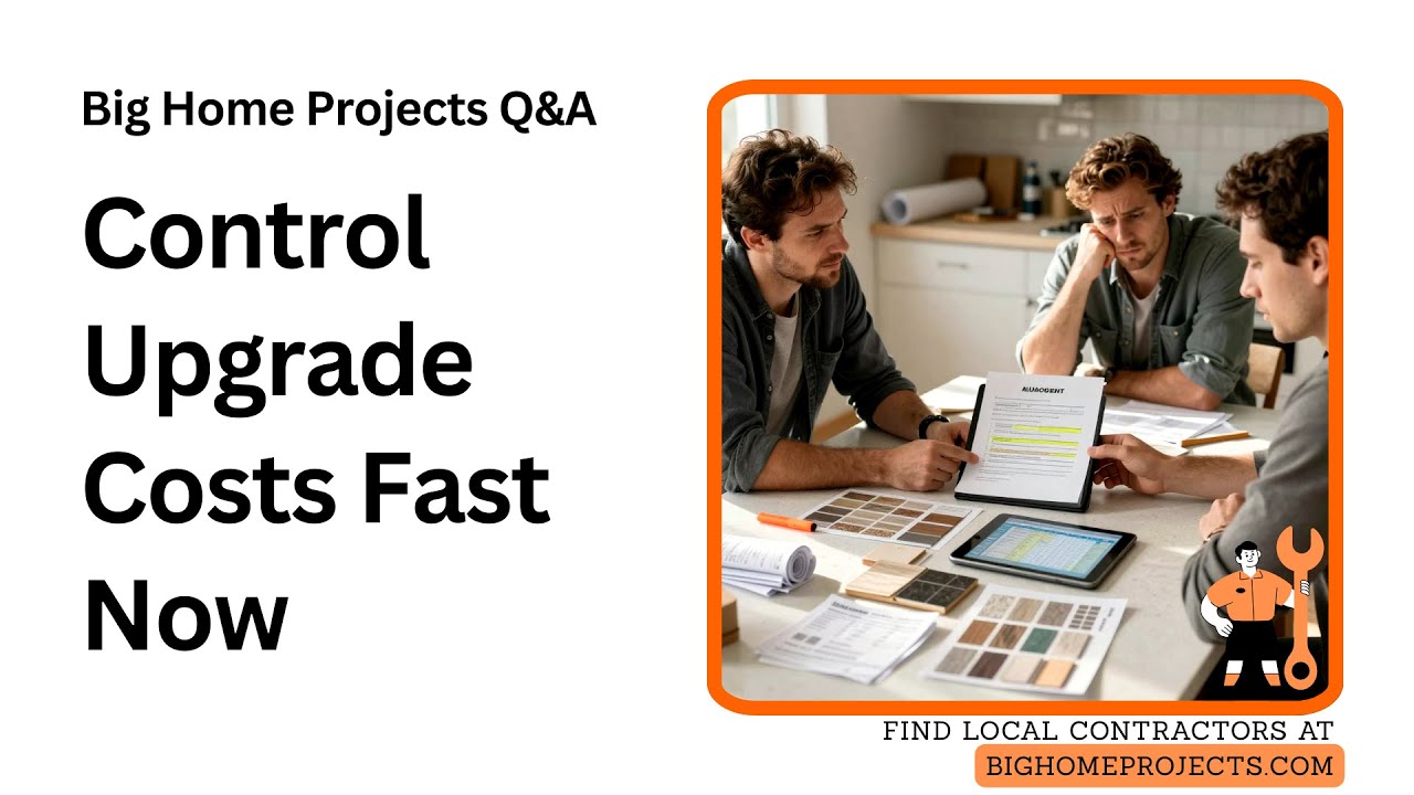 Allowance-Controlled Upgrade Budgets Flooring Fixture Countertop Limits