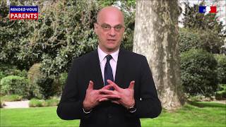 Rendez-vous parents #13 - Jean-Michel Blanquer s'adresse aux familles  15/05