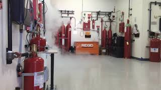 CO2 Fire Suppression System Demo