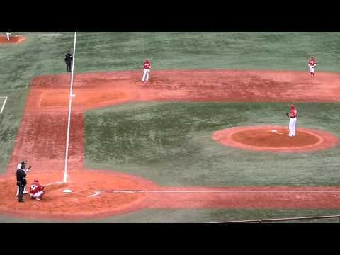 広島カープ　サファテ　156km(2011.4.3　vsヤクルト　チャリティーマッチ)
