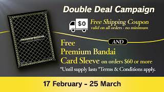 Premium Bandai Double Deal Campaign in Australia & New Zealand