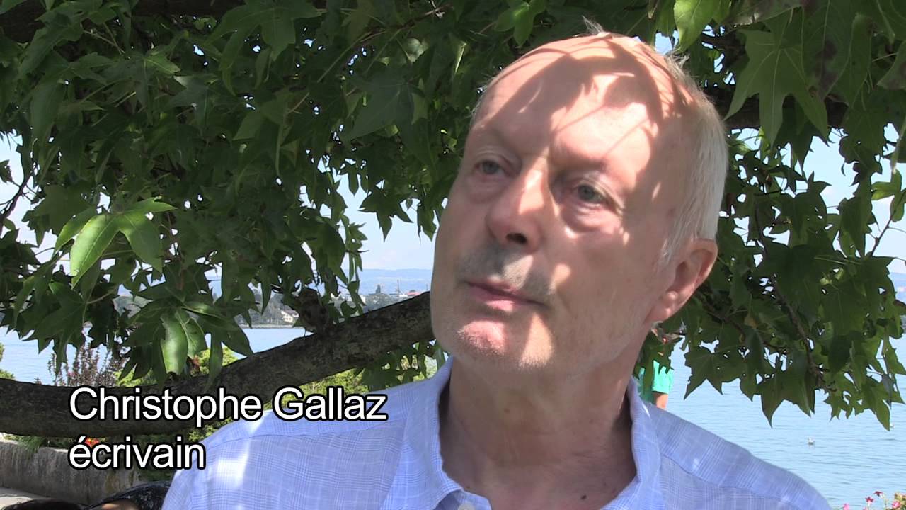 Interview de Christophe Gallaz, écrivain suisse YouTube