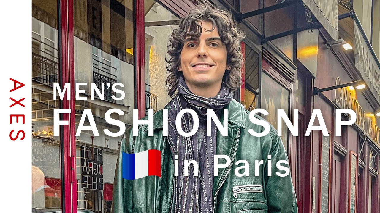 イケメンスナップinパリ🇫🇷】冬のパリで見つけた メンズファッション