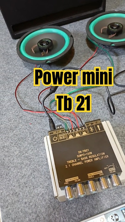 Power mini, suara basnya bikin horeg #powermini #poweramplifier #subwoofer #fyp