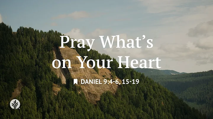 Pray What's on Your Heart | Audio Reading | Our Daily Bread Devotional | December 7, 2025