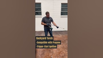 How to use the Bernzomatic® Firestarter™ Backyard Torch