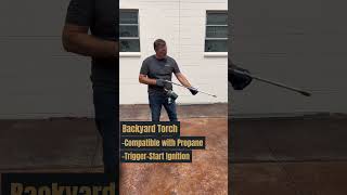 How To Use The Bernzomatic Firestarter Backyard Torch