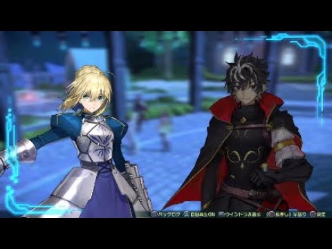 Fate EXTELLA LINK】セイバーの訓練提案に全速力で逃げるシャルル