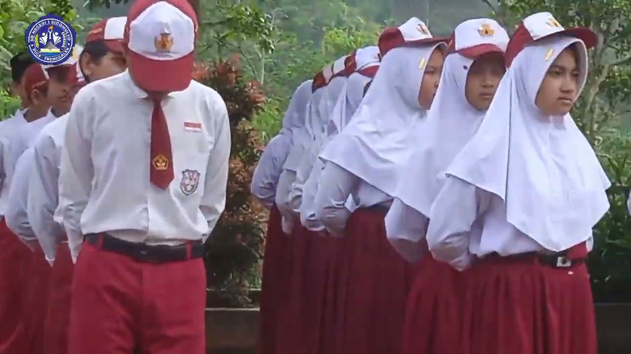 Upacara bendera #sdn1sidomulyo 