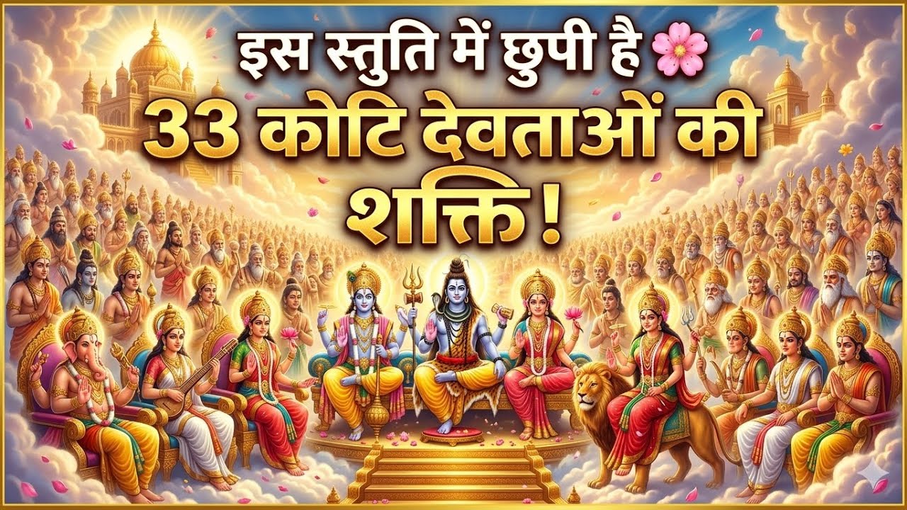 इस स्तुति में छुपी है 33 कोटि देवताओं की शक्ति! 🌸 Heart Touching Bhajan 2026 🙏@SuryanshBhaktiAmrit