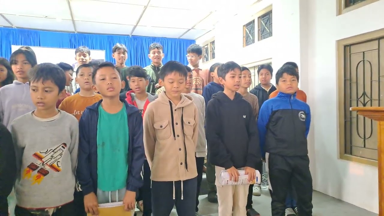 Memories ,song // Calvary Home Academy Hostel students (song practise)