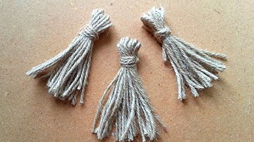 How To Make Rustic Twine Tassels - DIY Crafts Tutorial - Guidecentral