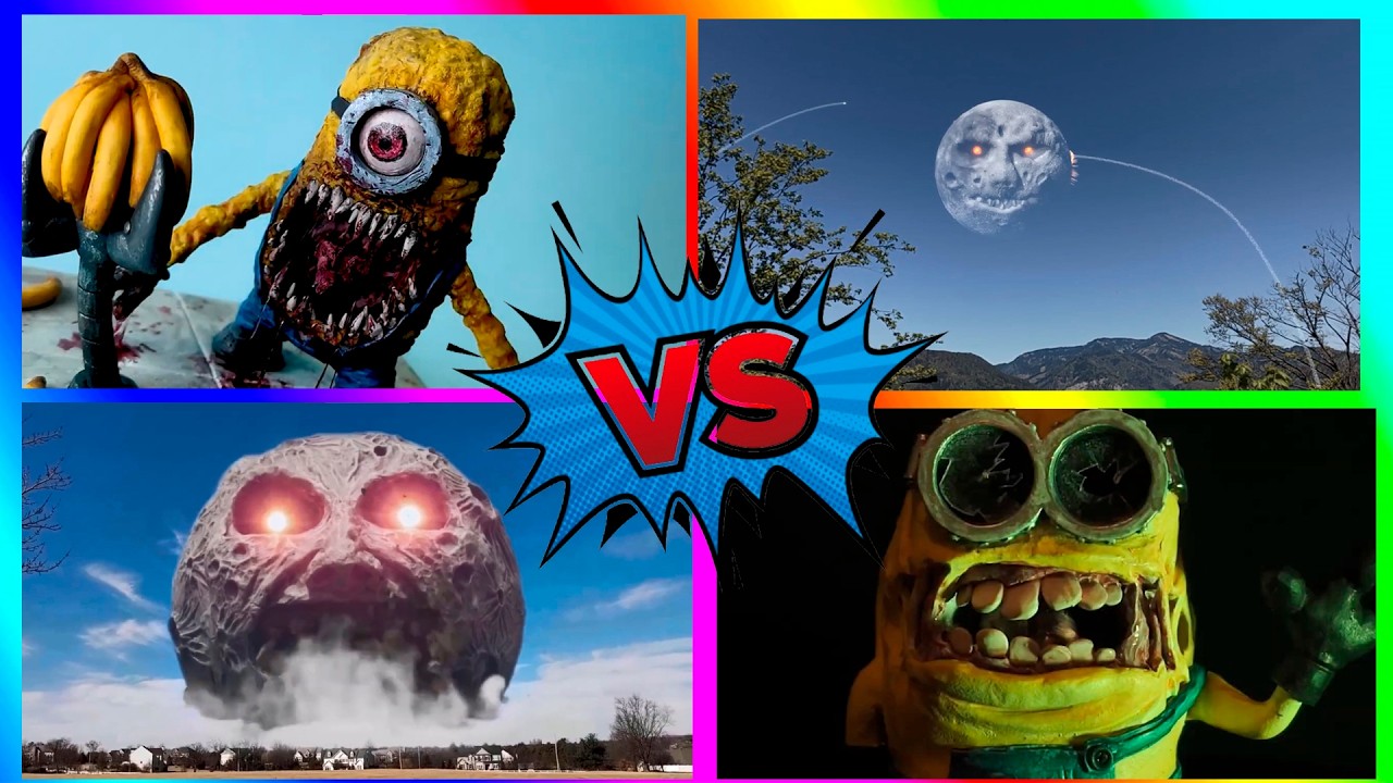 Evil Minion vs Blood Moon vs Cursed Minion  Tiles Hop  Monster Tiles Hop