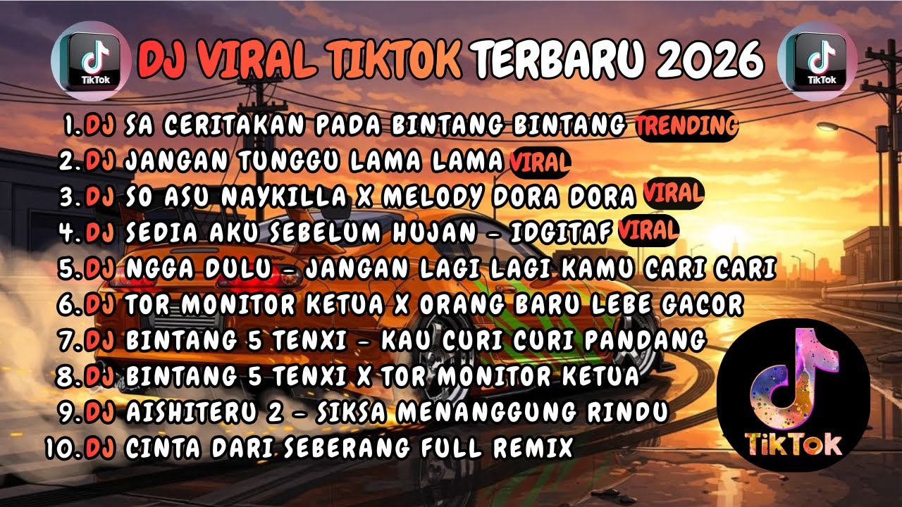 DJ VIRAL TIKTOK 2026 ❗❗❗ DJ SA CERITAKAN PADA BINTANG BINTANG | DJ JANGAN TUNGGU LAMA LAMA