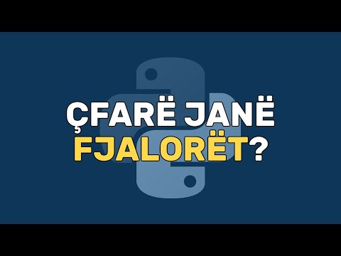 Çfarë janë fjalorët? | Fjalorët | Python | Programim | Informatikë