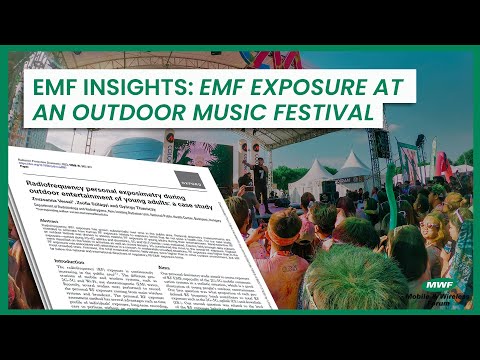 EMF Exposure at an outdoor music festival