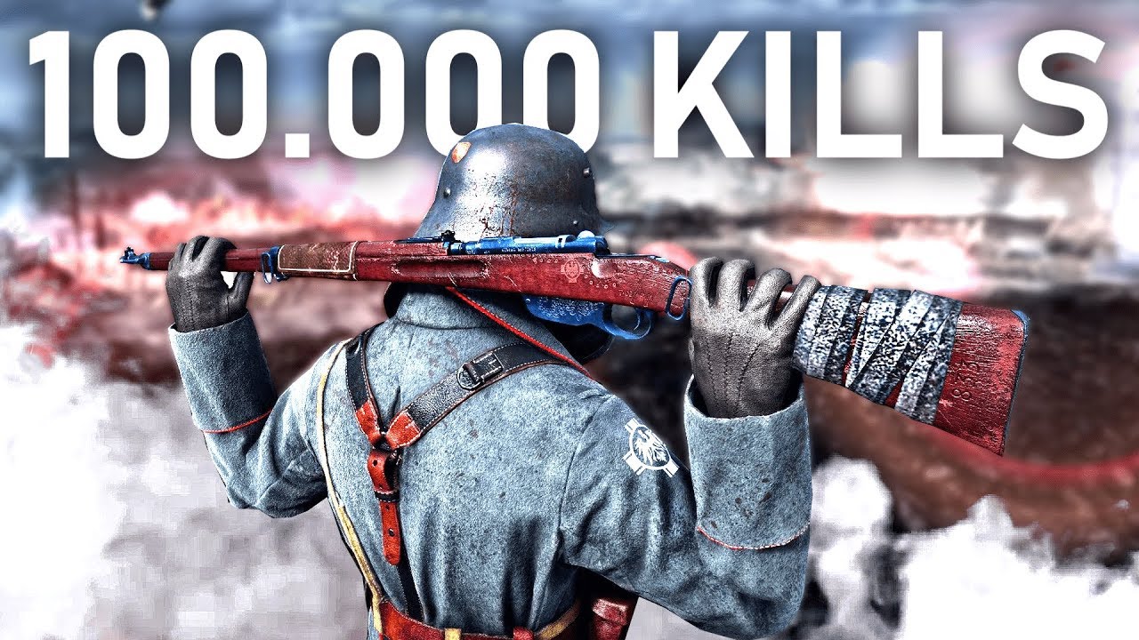 Вот как выглядят 100 000 УБИЙСТВ в Battlefield 1.
