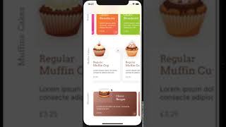 The cake-shop iOS Application template screenshot 1