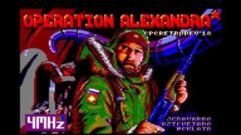 Operation Alexandra / 4Mhz [ #CPCRetroDev 2018 ]