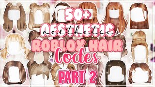 50  Aesthetic brown hair codes for Bloxburg *Part 2* | Sahdsoul