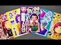 Paper DIY KPop Demon Hunters Sticker Book KPOP 악마사냥꾼 스티커북asmr