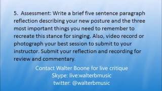Posture Learning Object