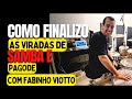 Viradas de samba e pagode na bateria como finalizo