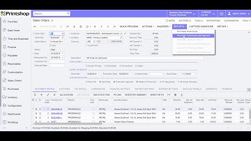 Capture Signature on Acumatica Sales Order/Quote Screen from any device with internet browser