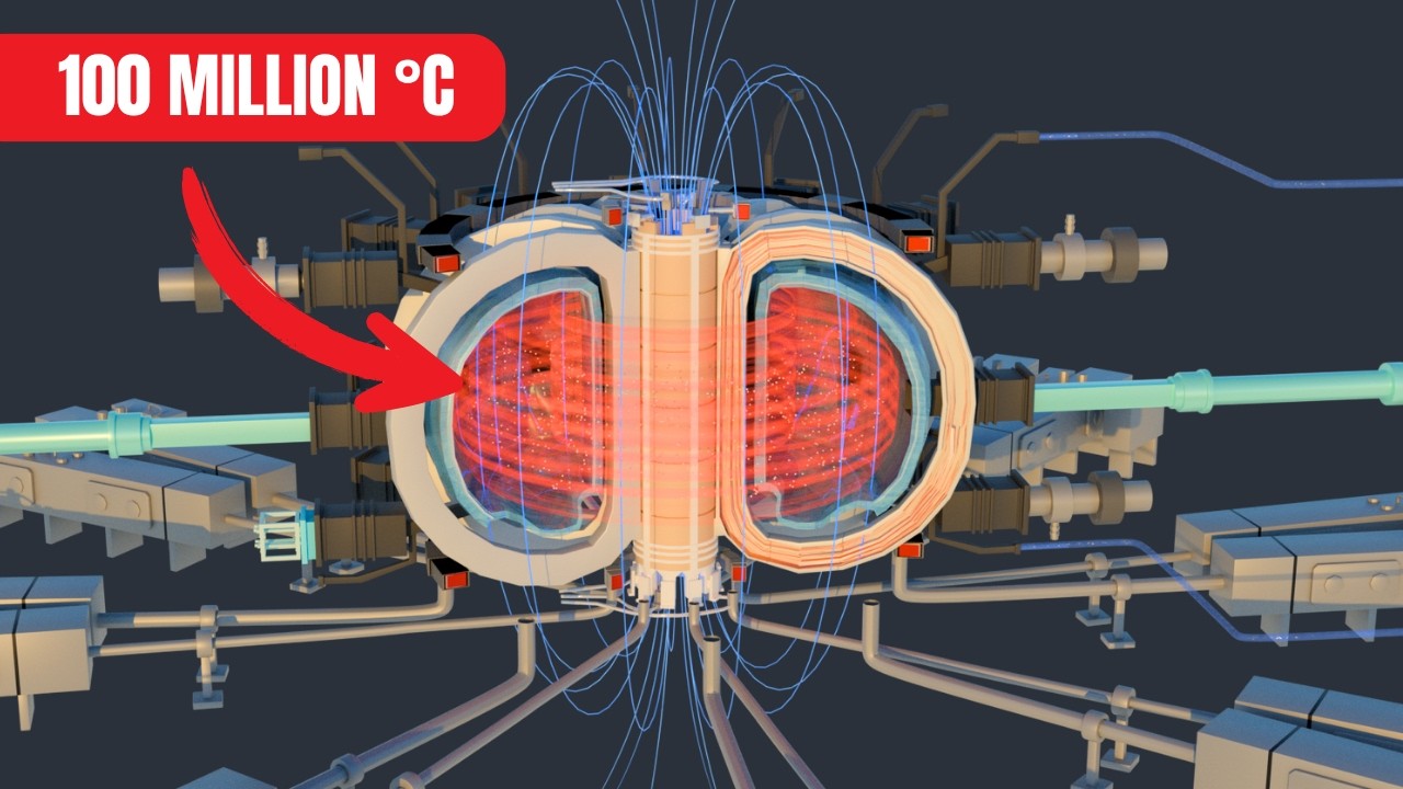 Fusion Reactor Explained: Heating Plasma To 100 Million °C
