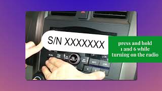 Honda & Acura Radio Code Online — Fast, Free, and 100% Safe Unlock! 🔓