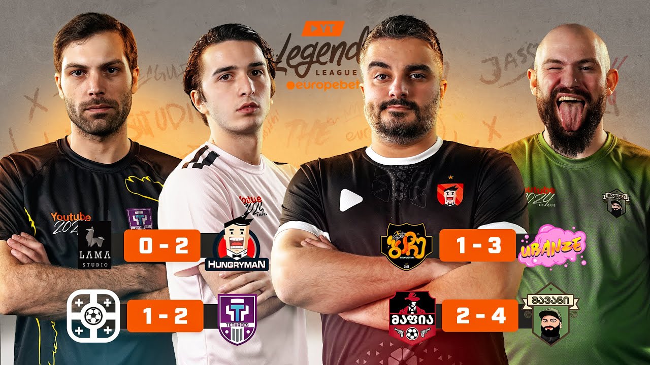 15 გოლიანი ტური Youtube League-ზე | 1/4 ფინალების მიმოხილვა