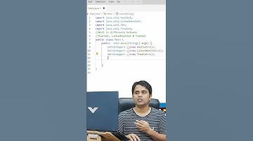 Interview Question #63 Difference between HashSet, LinkedHashSet, TreeSet