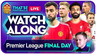 CRYSTAL PALACE vs MAN UTD \& FINAL DAY PREMIER LEAGUE LIVE GOLDBRIDGE Watchalong!