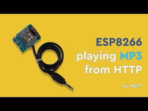 Wifi Audio Notifier using ESP8266: Play MP3, TTS & RTTL