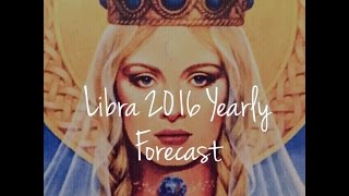 Libra 2016 Yearly Tarot Forecast