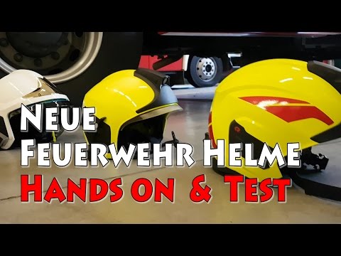 Feuerwehrhelm Test 2017 - Die neuen Helme sind da!