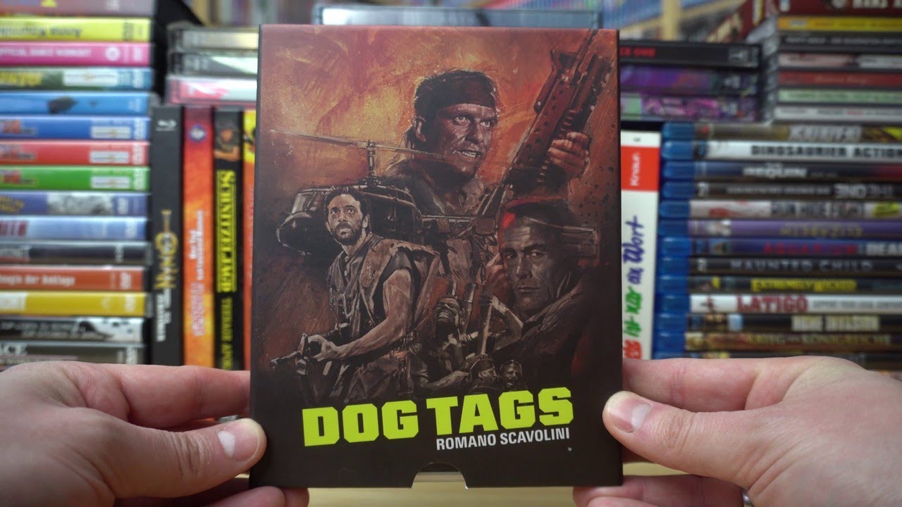 DOG TAGS PLATOON TO HELL (US Vinegar Syndrome Bluray Slipcover