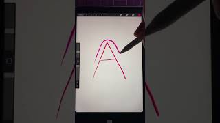 Famous How To Draw Graffiti Bubble  Style Letter A with Drip 💧 Using Procreate #shorts #letter Profile