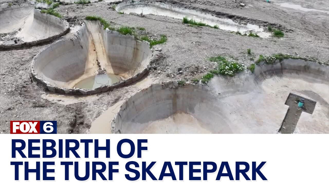 Rebirth of The Turf Skatepark in Greenfield | FOX6 News Milwaukee