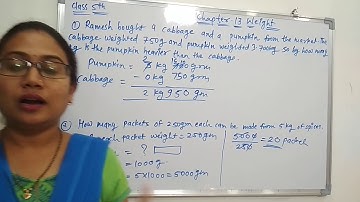 #Aapkamathsclass#weight#wordproblems#statementsum Chapter 13 Weight Class 5th Statement Sum