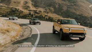 Player Profile Rivian CEO Hints At Leasing Options That Will Unlock $7,500 Tax Credit