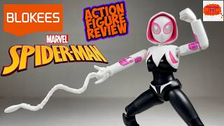 GHOST-SPIDER? Blokees SPIDER-GWEN Figure Build & Action Figure Review Ghost Spider Possibly Hibana Gracilis