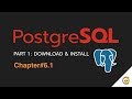 PostgreSQL Tutorial: How to download and install PostgreSQL on Windows 10 [EN]