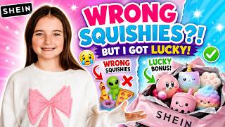 SHEIN Sent Me THE WRONG Squishies… But I Still Got LUCKY?! 😭✅ | Squishy Haul