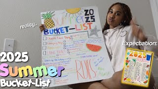 Celebrity ☀️40+ SUMMER Bucket-List Ideas to have a great summer | Making my 2025 Bucket LIST Profile