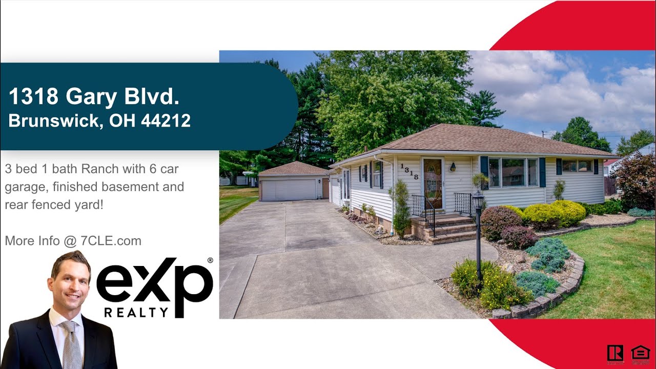 1318 Gary Blvd Brunswick OH 44212 Tour 6 Car Garage