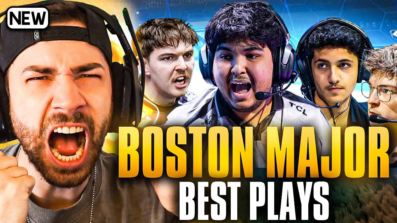 RLCS BOSTON MAJOR 2026 - BEST ROCKET LEAGUE PRO PLAYS (REACTION)